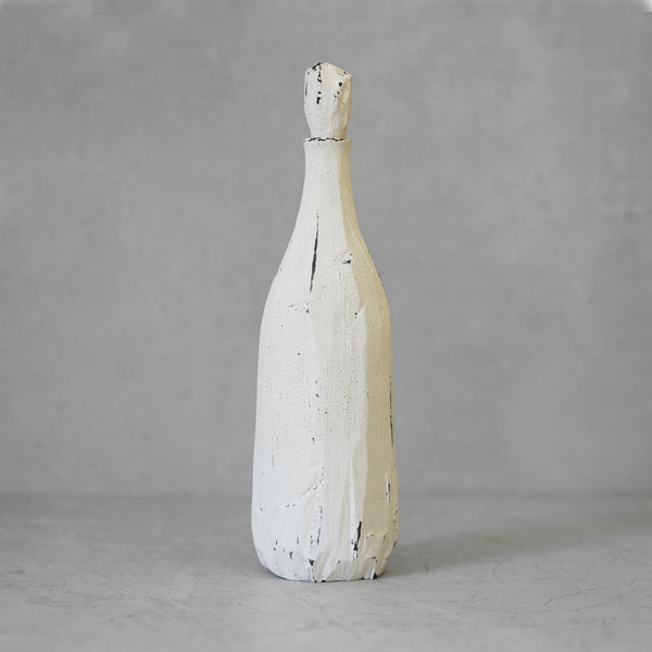 Carved Bottle White, 12/25