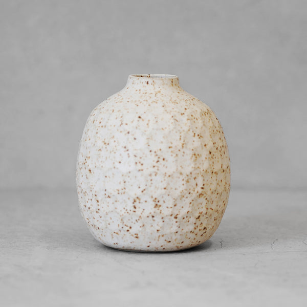 Carved Bud Vase, 12/25 - Speckle - 1