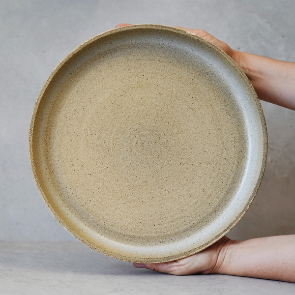 Large Platter - Sand, 12/25